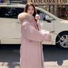 2024 Женское очень длинное корейское хлопковое стеганое пальто - Зимнее до колена свободного кроя