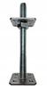 Post Base Adjustable Anchor 80X80X250X4.0Mm Oc + Welded Nut