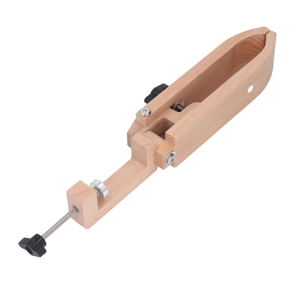 Ручной швейный зажим с шестигранным ключом из бука, настольный вращающийся швейный зажим для кожи своими руками