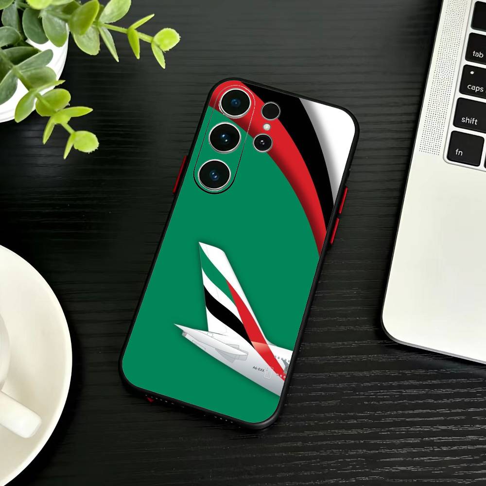 Чехол для телефона с рисунком самолета для Samsung S26, S25, S24, S23, S22, S30, S21, Ultra, Plus, FE 5G Черный Мягкий чехол