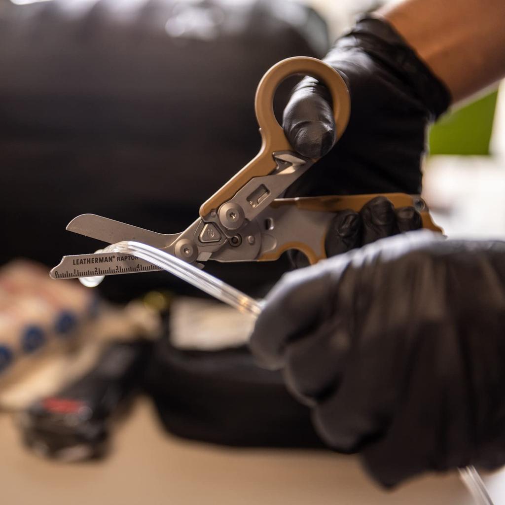 Ножницы LEATHERMAN RAPTOR с чехлом из смолы, японская гарантия 25 лет, многофункциональный инструмент [оригинальный продукт] [бежевый]