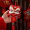 Felt Year Of The Snake Pendant Red Chinese Lucky Ornament Spring Festival Tassel Pendant  Party