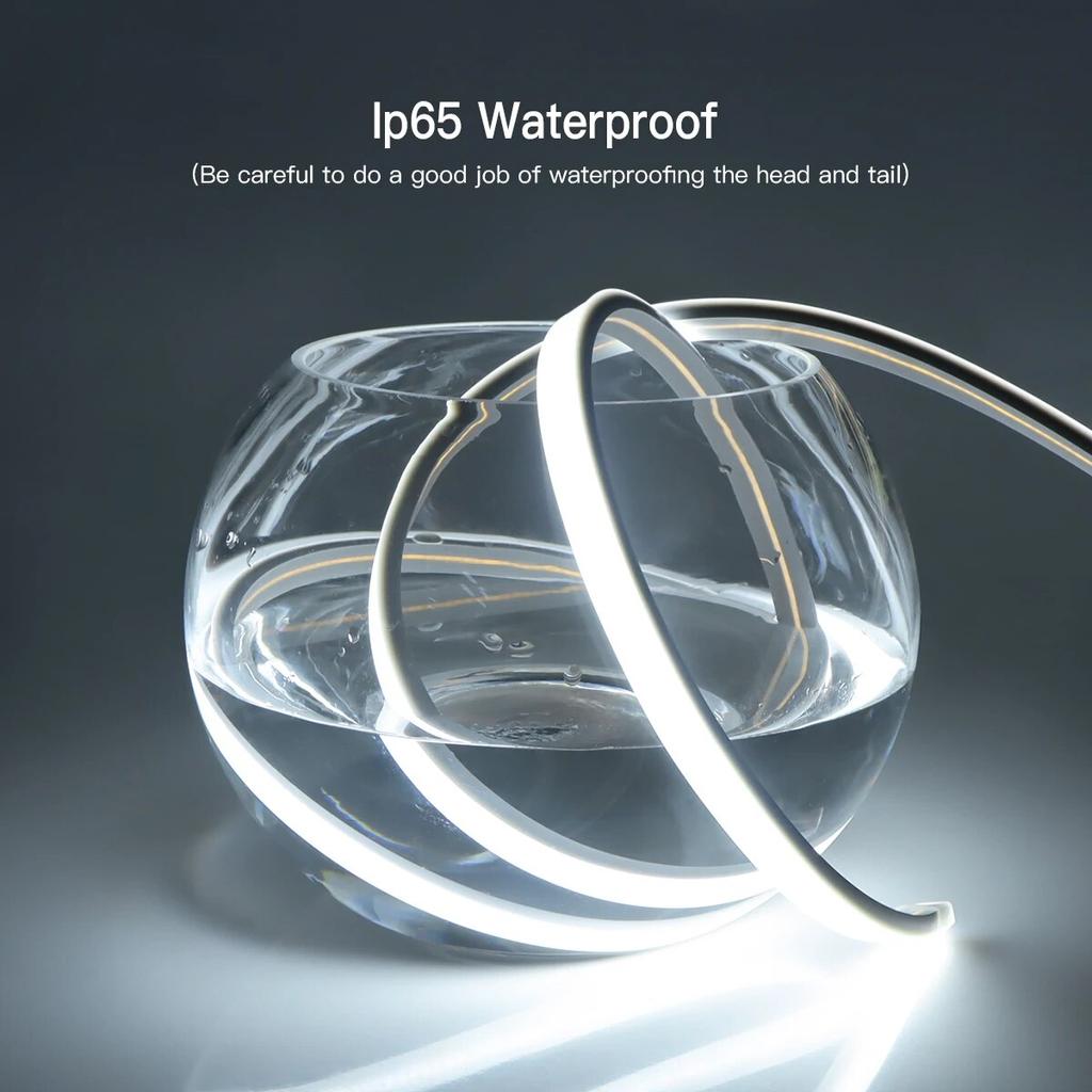 Беспроводной PIR датчик движения COB светодиодная лента неоновые огни USB 5 В неоновая лента силиконовая водостойкая кухонный шкаф кровать шкаф ночники