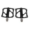 1Pair Bike Flat Platform Pedals Mountain Road Bicycle Aluminum Ultra Light with 3 Bearings for Replacement