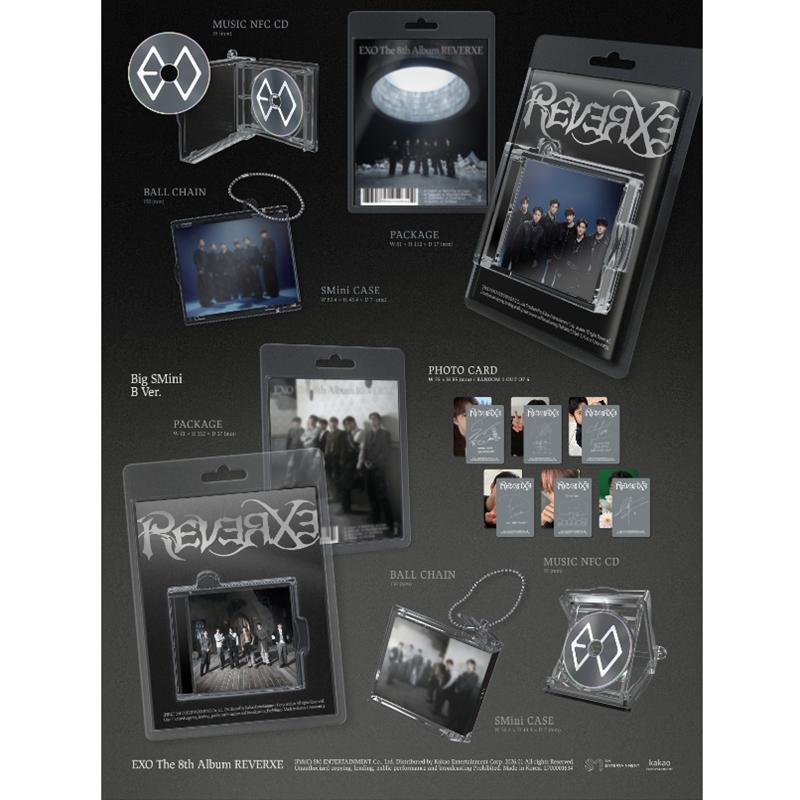 [Pre-order] EXO - 8th Full Album [REVERXE] Big SMini Ver. (2ND LUCKY DRAW)