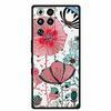 Чехол для ZTE Nubia RedMagic 11 Pro 5G, 3D тиснение, цветы, рельефный, мягкая черная силиконовая задняя крышка, для ZTE Nubia RedMagic 11Pro, Funda