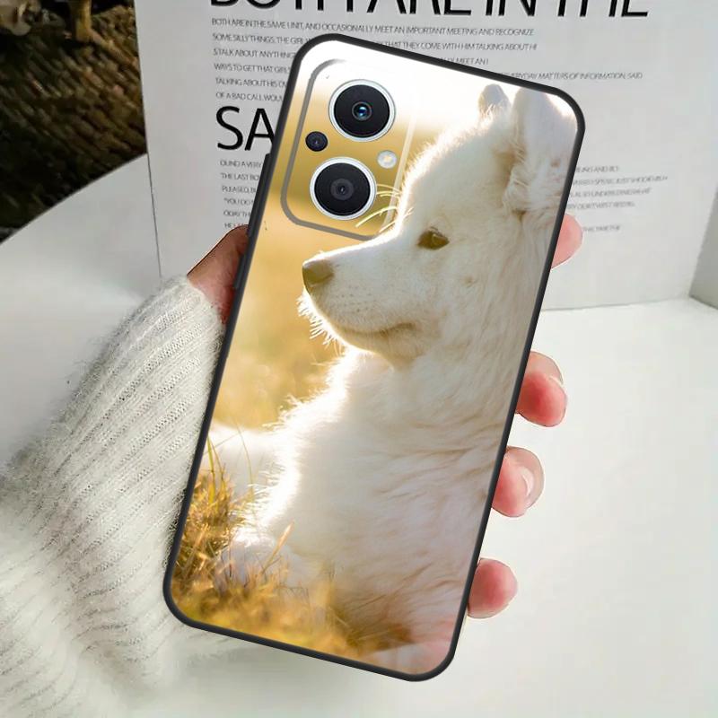 Samoyed Puppy Case For OPPO Reno 8 7 6 5 4 Lite 8T 5Z 4Z 10 11F OPPO Find X5 X6 Pro X2 Neo X3 Lite Cover