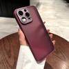 Роскошный противоударный матовый чехол для телефона для iPhone 15 14 13 12 11 Pro Max, прозрачный бампер