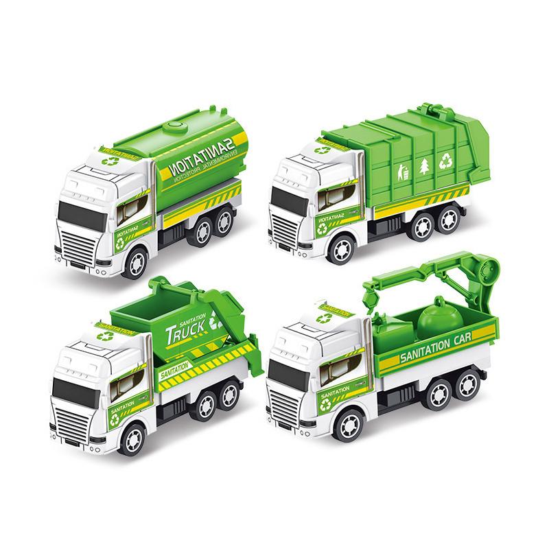 Детские игрушки Машина Инерционная Санитарная Машина Модели Грузовиков Инерционная Военная Инженерная Машина Пожарная Машина Игрушки Для Мальчиков Для Детей Подарок