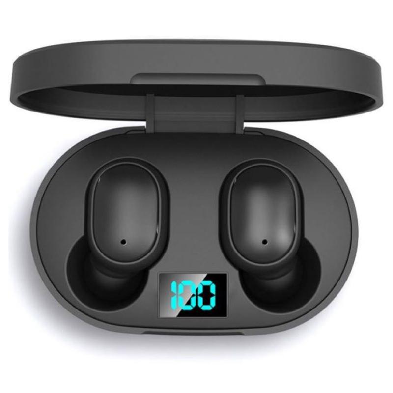 Беспроводные наушники E6S TWS Bluetooth 5.0 со светодиодным дисплеем, шумоподавлением, HIFI, спортивные, гарнитура с микрофоном для смартфона