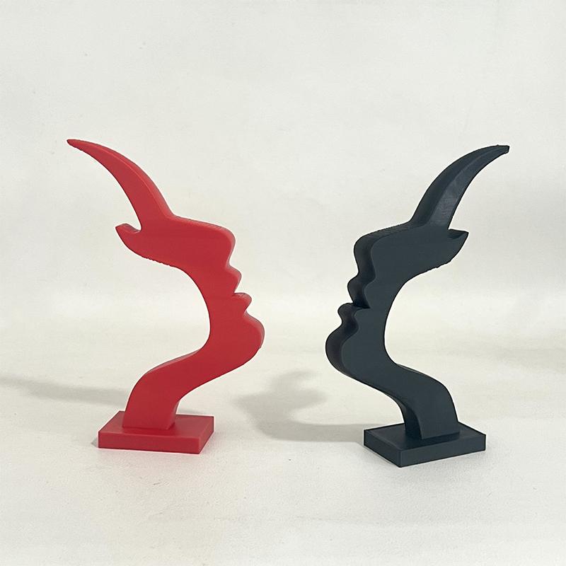 Подставка для очков Подставка для очков Форма бара Человеческое лицо сбоку Интересные Простые Подставка для очков Украшения