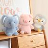 Table Companion Doll Plush Toy Doll Cute Baby Elephant Animal Doll Table Ornament Children's Learning Companion Gift