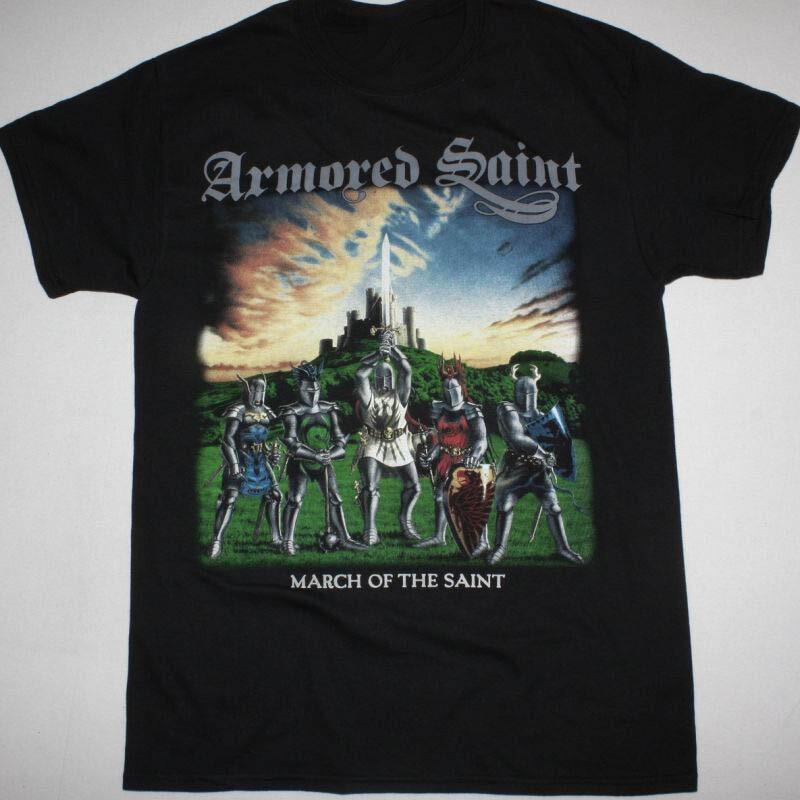 ARMORED SAINT MARCH OF THE SAINT T-shirt Cotton All Size Unisex Tee