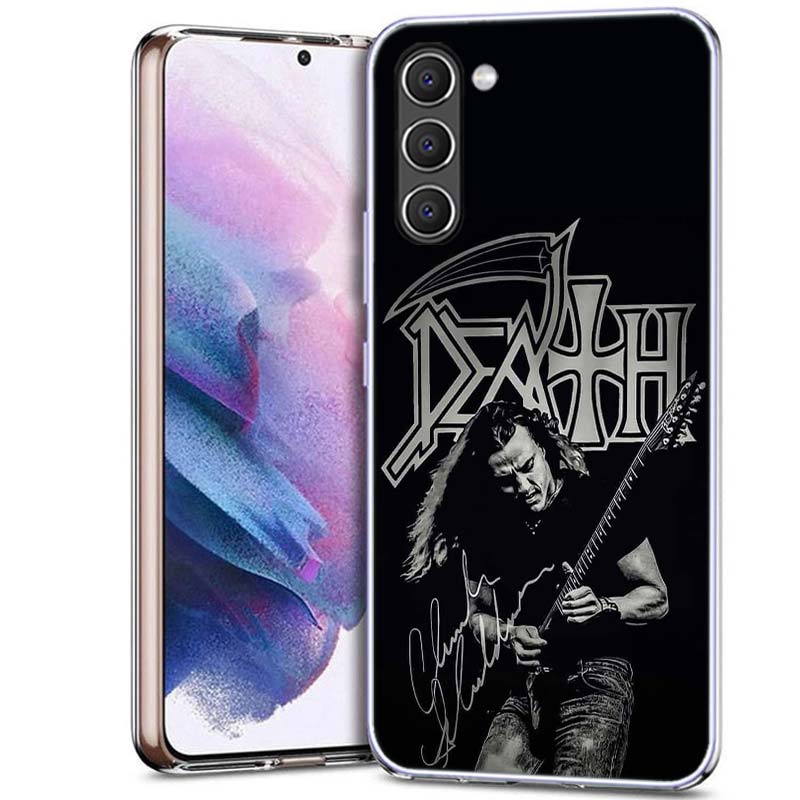 Metal Band D-Death Phone Case for Samsung A54 A14 A24 A34 A17 A37 A57 A55 A35 A25 A15 A13 A23 A33 A53 A07 A05S A04S A03 A73 Gala