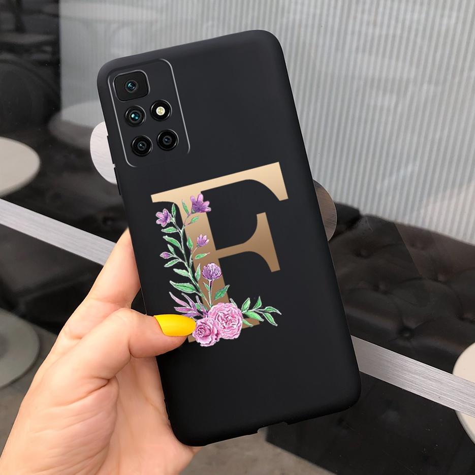 For Xiaomi Redmi 10 Case Simple Fashion Letters Cover 6.5'' Silicon Soft TPU Case For Xiaomi Redmi 10 Redmi10 Coque Funda Bumper