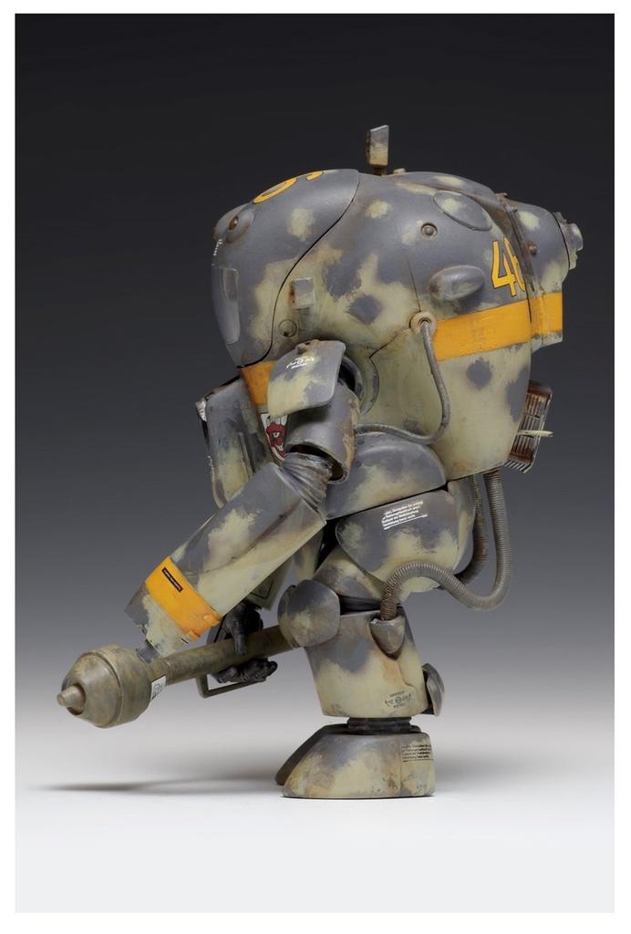 Wave Maschinen Krieger Ausf Niese Scale Plastic Model Approximately MK028 P.K.A. N-1 1/20 Kit, 11.5cm Tall,