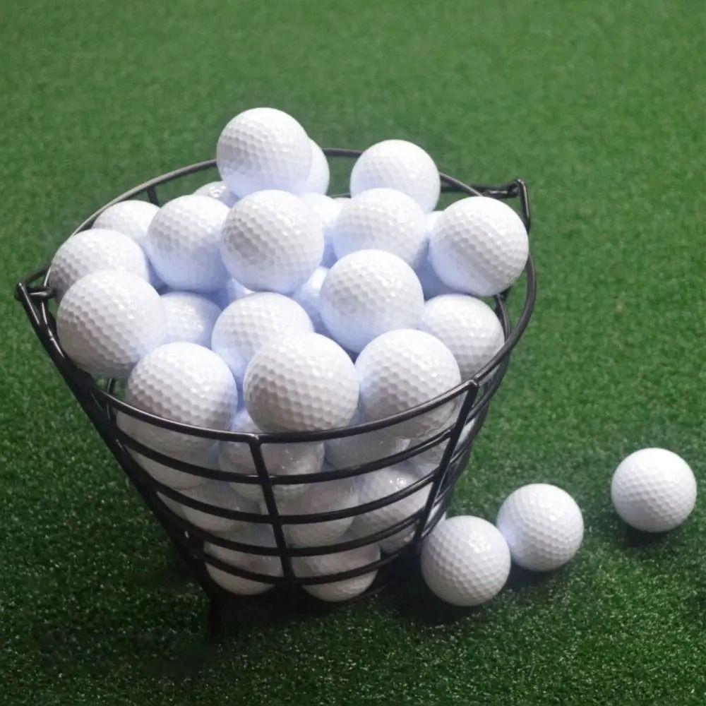 Metal Wire Golf Ball Basket Balls Container Golfing Balls Storage Practice Ball