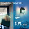 Solar Wall Lamp Motion Sensor Outdoor Patio Lighting with 3Modes Waterproof Retro Garden Light forCourtyard Street Outside Decor