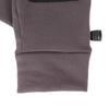 North Gloves Unisex Fleece Cold Protection Smartphone Touch Panel Compatible Graphite Gray L [The Face] E-tip [FW23]