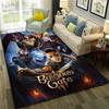 Baldur Gate3 Game Gamer Cartoon 3D Carpet Rug for Home Living Room Bedroom Sofa Doormat Decor,Child Area Rug Non-slip Floor Mat