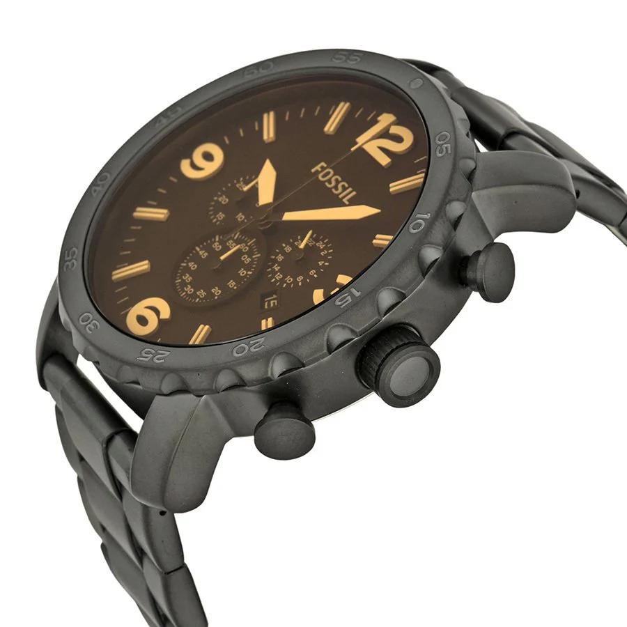 Fossil Минималистичные стильные кварцевые часы для повседневной носки для мужчин JR1356