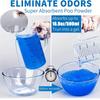 10/15/20 шт. Подушечки-затвердители мочи для походного туалета - Дезодоратор для уличного портативного складного туалета, Быстрое впитывание, Коагуляция мочи