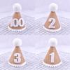 Childrens Birthday Party Decor Baby Milestone Hat With Number 2 For 2nd Year Celebration