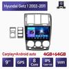 10 Inch Android Carplay For Hyundai Getz 1 2002-2011 Car Radio Multimedia Video Player GPS Navigation WIFI 4+64GB