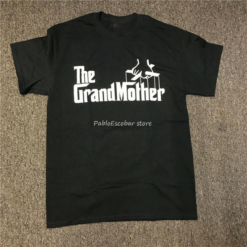 The Grand Mother Mother Days Shirt Black T Shirt Size S5xl Summer Fashion Tshirt Unisex Cotton Tops Size Boys Gifts