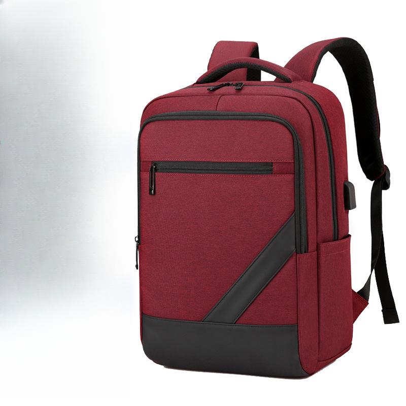 Business Men's Backpack High-end Fashion Travel Backpack Waterproof Backpack Computer Bag Large Capacity Commuting School Bag