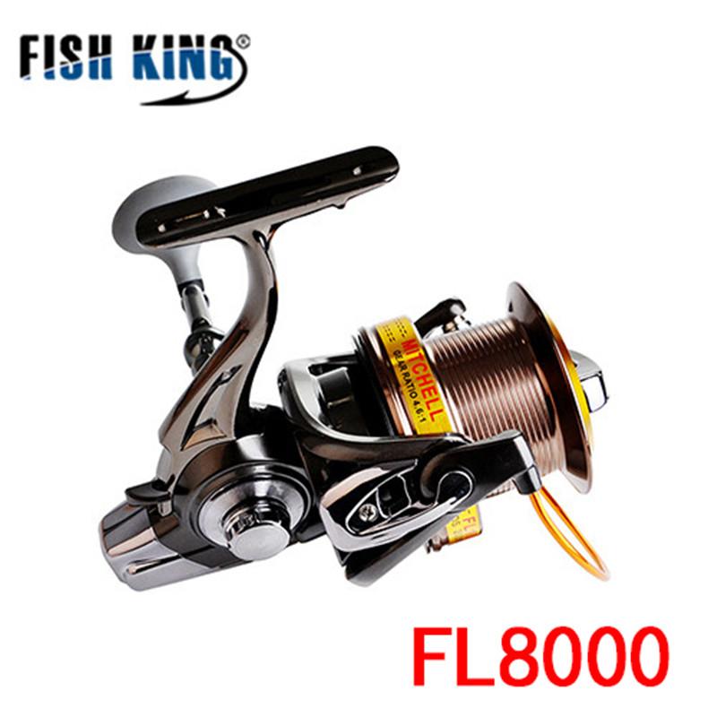 FTK Innovative Waterproof Spinning Reel 18kg Maximum Resistance Fishing Reel for Bass Parker Fishing