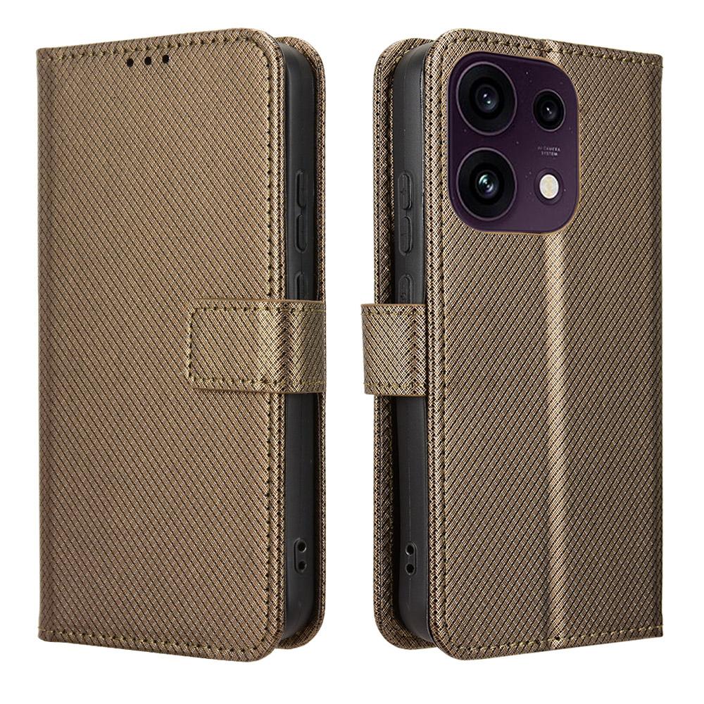 Flip Cover For OPPO Reno 16F / Reno 16FS Leather Case [Flip Vintage Leather] Shockproof Durable Retro Phone Case