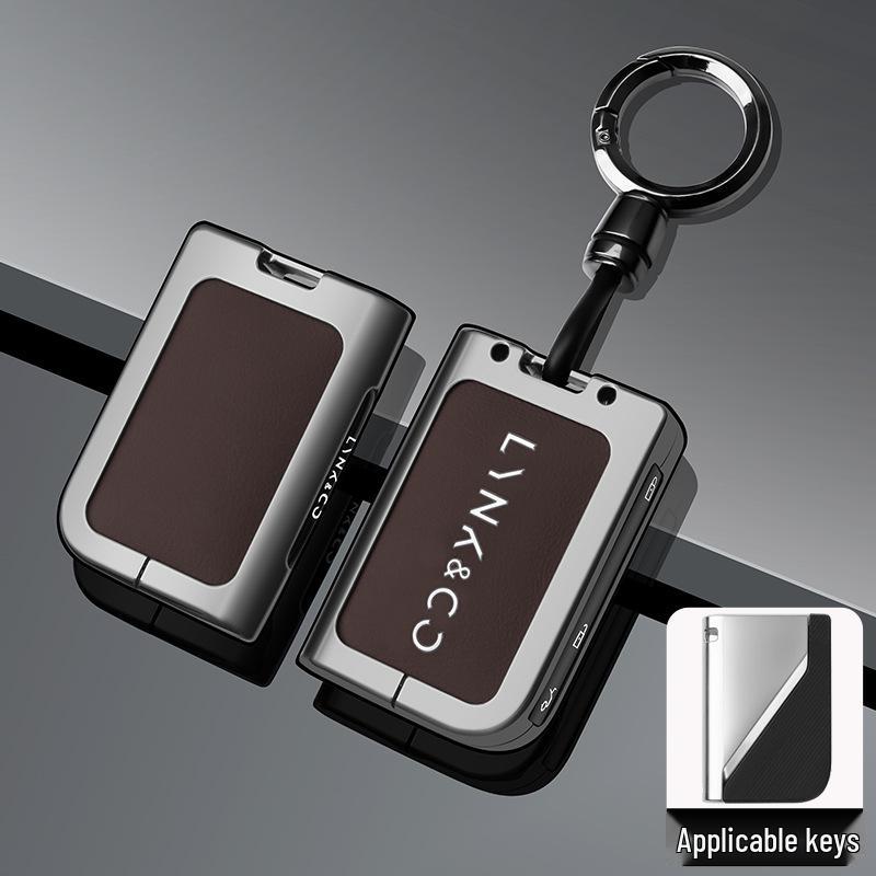 Чехол для ключей Lynk & Co 900: Ультра надежная металлическая пряжка-сумка для автомобиля для модели Nine Hundred