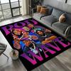 2025 New Style Rod Wave Rapper Area Rug,Carpet Rug for Home Living Room Bedroom Sofa Doormat Decor,kids Play Non-slip Floor Mat