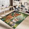 1pc Bambi Thumper Adventure Carpet for Playroom Bedroom Living Room Sofa Home Decor,kids Game Area Rug Non-slip Floor Mat Y72938