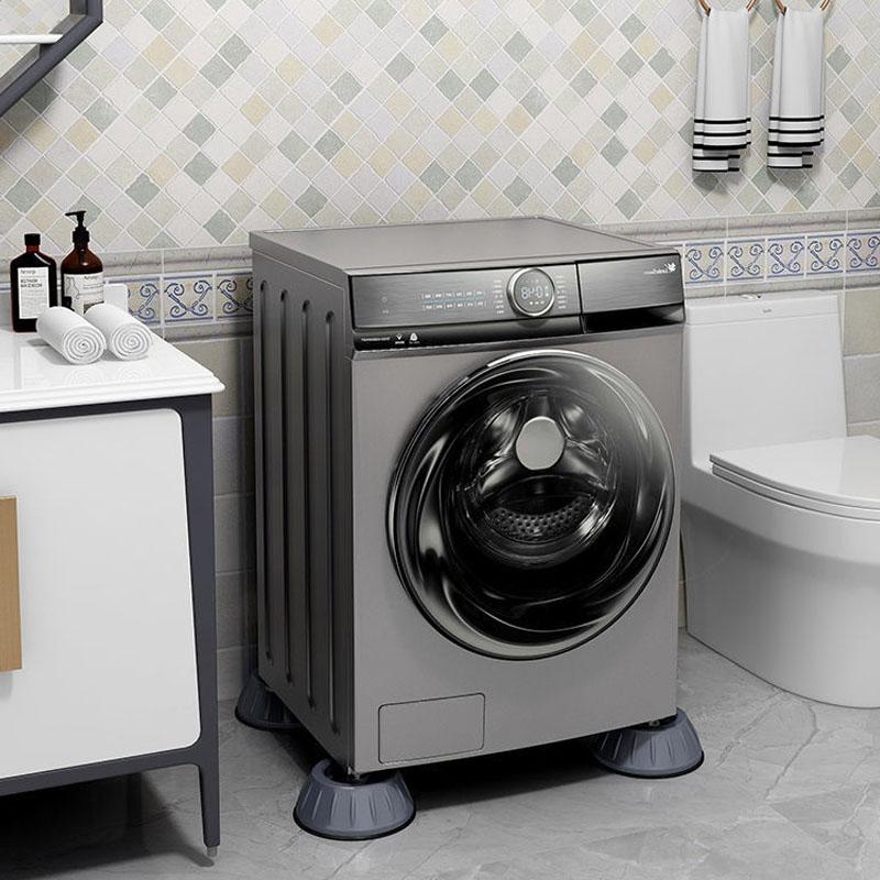 4 шт., антивибрационные подушечки для ног, резиновые ножки, бесшумный противоскользящий коврик для стиральной машины, подушечки, демпферы, аксессуары для подставки