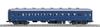 KATO HO Gauge Ohafu 33 Blue 1-513 Railway Model Passenger Car