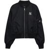 Новая женская куртка MLB New York Yankees черная 3FJPB0331-50BKS