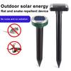 1/2/4Pcs Solar Ultrasonic Mole Repellent Effective Safe To Use Simple