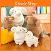 Goat Creative Simulation Plush Toy Children Animal Cute Home Display Gift Doll