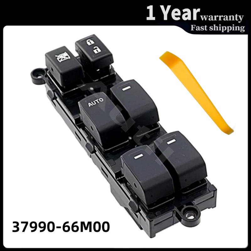 37990-66M00 Front Left LHD Power Window Master Switch Electric Glass Lifter Button for Suzuki Vitara S-Cross SX4 Car Accessories