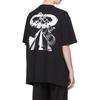 Off-White SS20 Футболка с коротким рукавом и 3D-принтом «Космический узор», мужские топы, черный OMAA027R201850111001
