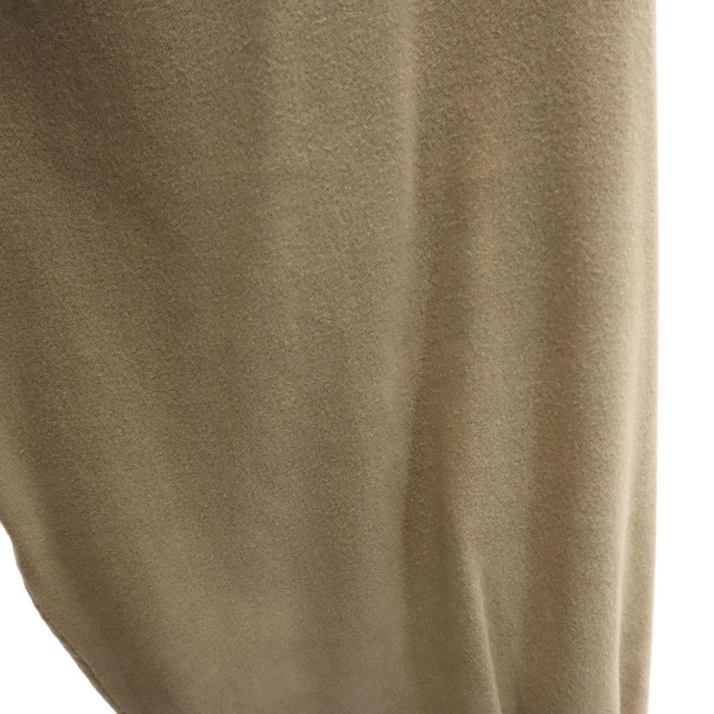 Armani Jeans 90s Made In Italy Old Long Sleeve Flannel Shirt L Beige Men's Used