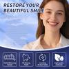 6Pcs with Moldable Thermal Beads Denture Temporary Filling Kit Upper Veneer Cosmetic Tooth  Travel