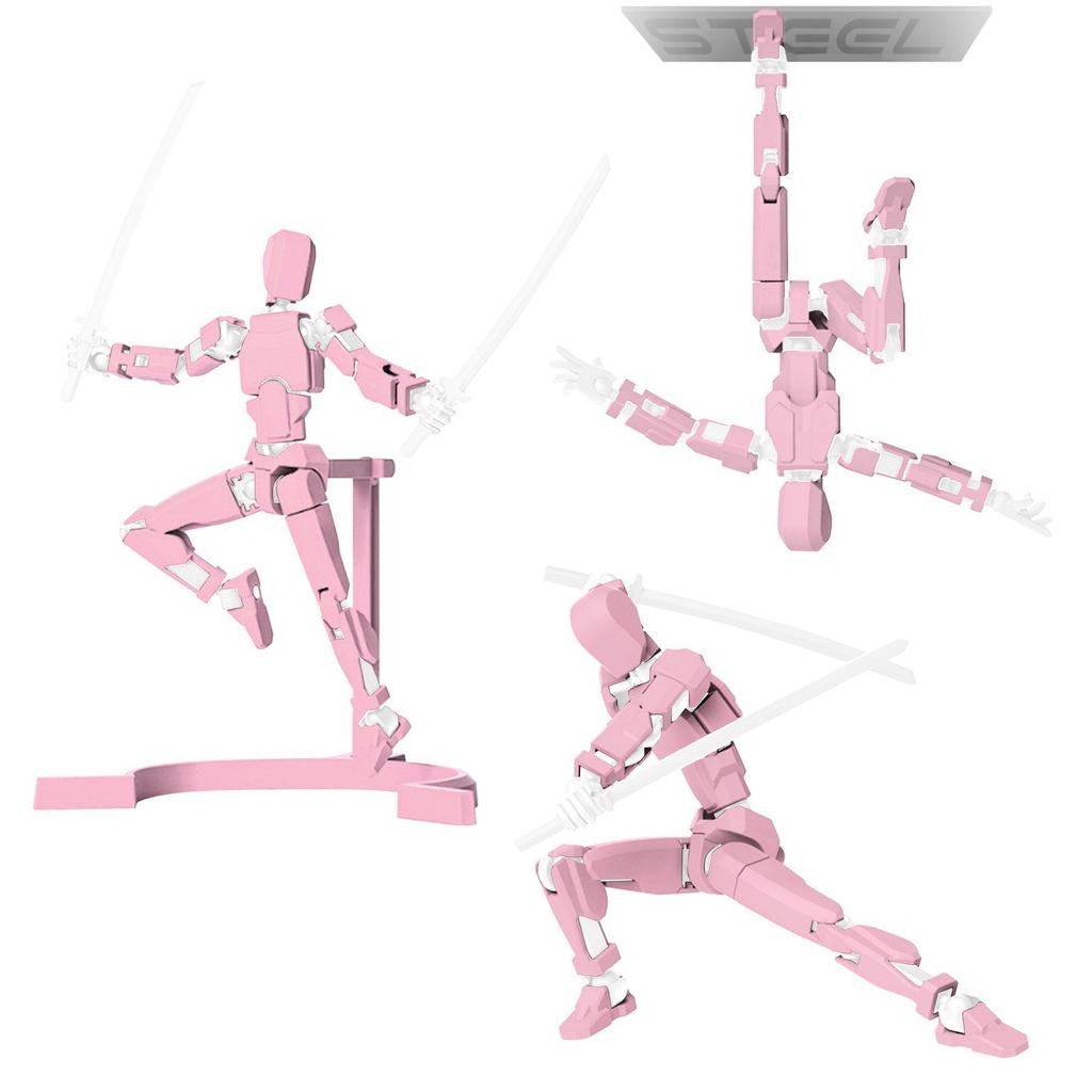 Магнитная кукла с 13 шарнирами, подвижная кукла, игрушка, манекен 4-го поколения, самодельная кукла, уменьшающаяся полностью