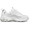 Skechers DLites 1.0 Кожаные Спортивные Кроссовки с Цветочным Принтом, Низкие, Повседневные, Женские, Белый 149239-WLV