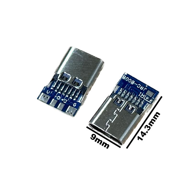 USB 3.1 тип c разъемы типа «мама» разъем USB C «мама» электрические клеммы сварка кабель для передачи данных своими руками поддержка печатной платы
