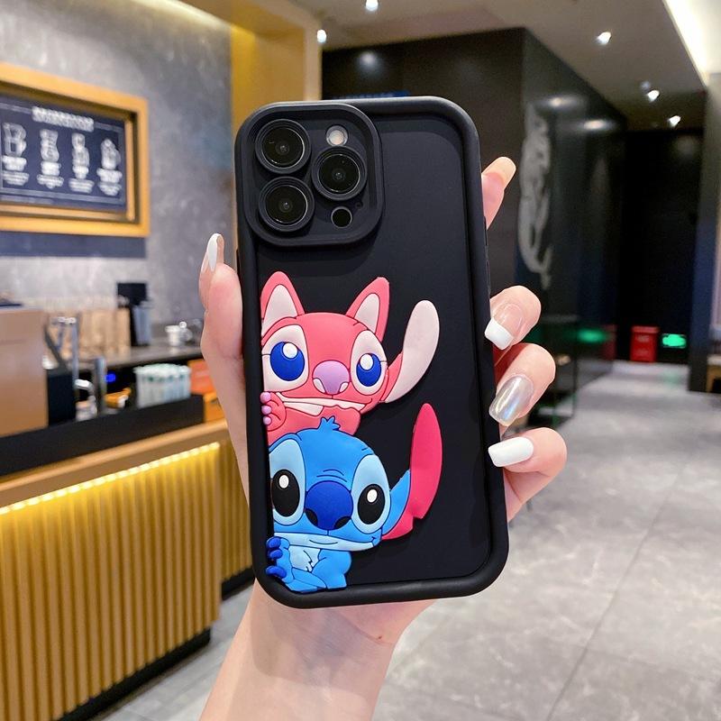 Забавный большеглазый монстр подходит для чехла на телефон Huawei nova16 Honor X70i креативный трехмерный мультяшный с мелкими отверстиями мягкий
