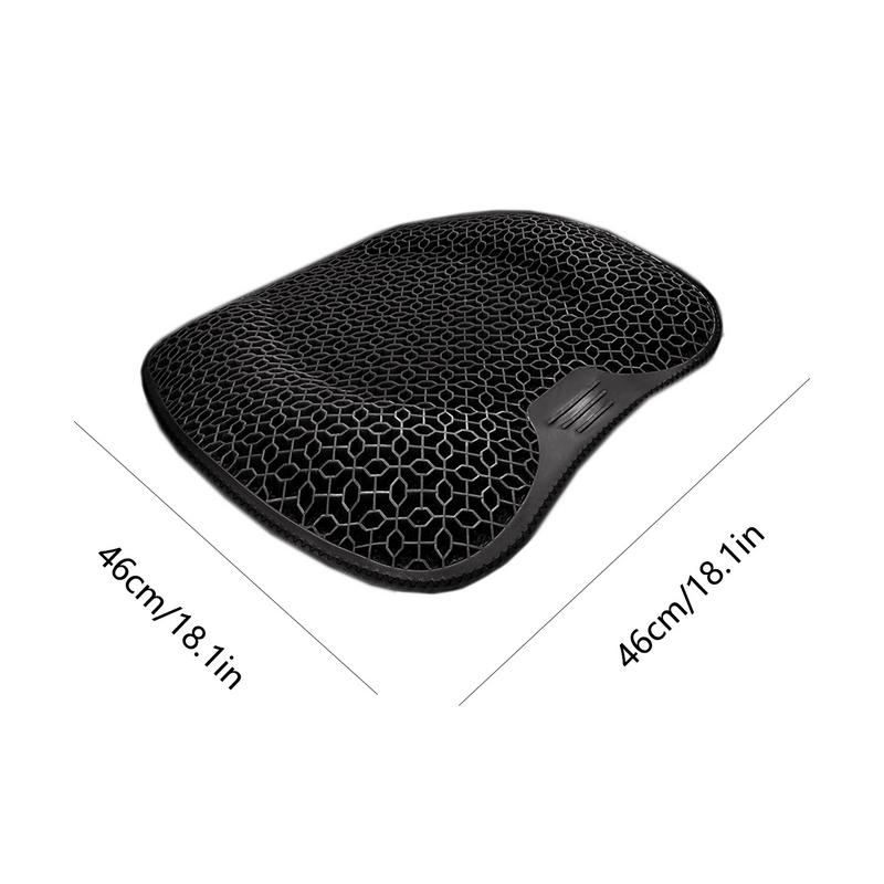 Охлаждающая подушка для сиденья автомобиля, сотовая охлаждающая подушка, нескользящие подушки для вождения, дышащая, охладитель для сиденья автомобиля, 3D, эластичная, дышащая