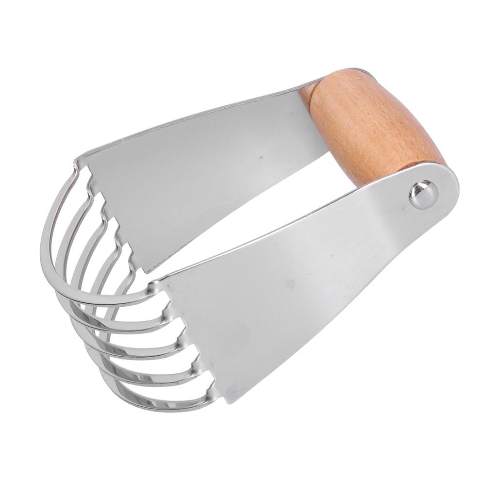 Stainless Steel Dough Blender Pastry Blender and Dough Cutter Professional Pastry Cutter with Heavy Duty Blades